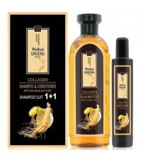 Wellice Ginseng Essence Collagen Shampoo+Conditioner 2in1 Anti Hair Loss&Soft Shiny